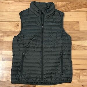 Eddie Bauer Olive Green EB650 Puffer Vest (medium)